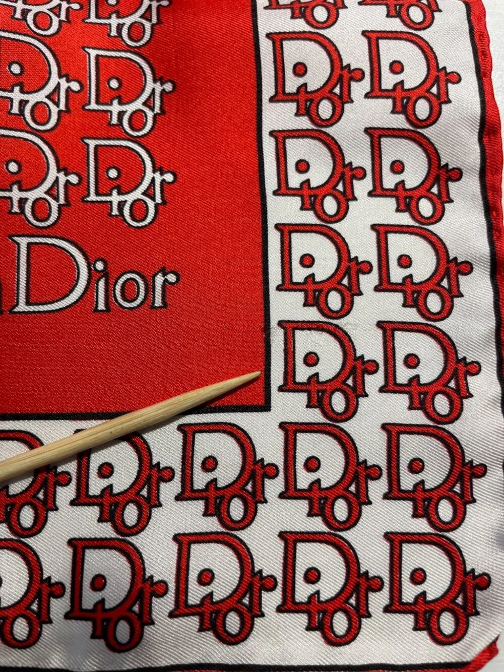 Vintage Christian Dior Silk Trotter Scarf